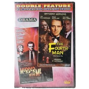 The Fourth Man / Murder within Me DVD Double Feature Anthony Hopkins Movie Film